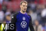 03.06.2024, Fussball Nationalteams Freundschaftsspiele 2024, Lnderspiel, Deutschland - Ukraine, im Max-Morlock-Stadion (Nrnberg). Torwart Manuel Neuer (Deutschland) beim Aufwrmen.