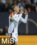 03.06.2024, Fussball Nationalteams Freundschaftsspiele 2024, Lnderspiel, Deutschland - Ukraine, im Max-Morlock-Stadion (Nrnberg). Maximilian Beier (Deutschland) frustriert