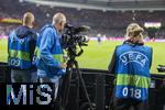 03.06.2024, Fussball Nationalteams Freundschaftsspiele 2024, Lnderspiel, Deutschland - Ukraine, im Max-Morlock-Stadion (Nrnberg).  Kamerateam 