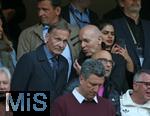 03.06.2024, Fussball, Lnderspiel, Testspiel 2023/24, Deutschland - Ukraine, im Max Morlock Stadion Nrnberg. (L-R) DFL-Geschftsfhrer Hans-Joachim Watzke und DFB-Prsident Bernd Neuendorf


