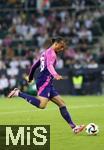 07.06.2024, Fussball, Lnderspiel, Testspiel 2023/24, Deutschland - Griechenland, im Borussia-Park Mnchengladbach. Leroy Sane (Deutschland)


