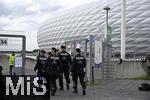 14.06.2024, Fussball UEFA EURO 2024, Vorrunde, 1.Spieltag, Erffnungsspiel Deutschland - Schottland, in der Fuball Arena Mnchen. Polizei schtzt das Spiel