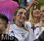 14.06.2024, Fussball UEFA EURO 2024, Vorrunde, 1.Spieltag, Erffnungsspiel Deutschland - Schottland, in der Fuball Arena Mnchen. Lena Wurzenberger (Deutschland) die Freundin von Trainer Julian Nagelsmann (Deutschland) 