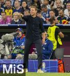 14.06.2024, Fussball UEFA EURO 2024, Vorrunde, 1.Spieltag, Erffnungsspiel Deutschland - Schottland, in der Fuball Arena Mnchen. Trainer Julian Nagelsmann (Deutschland) in Rage 