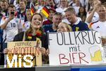 14.06.2024, Fussball UEFA EURO 2024, Vorrunde, 1.Spieltag, Erffnungsspiel Deutschland - Schottland, in der Fuball Arena Mnchen. Weibliche Fans Deutschland