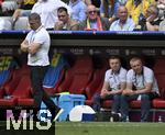 17.06.2024, Fussball UEFA EURO 2024, Vorrunde, Match 10, Rumnien - Ukraine, in der Fuball Arena Mnchen.   Trainer Sergiy Rebrov (Ukraine) ist nachdenklich.

