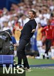 19.06.2024, Fussball UEFA EURO 2024, Vorrunde, 2.Spieltag, Deutschland - Ungarn, in der Stuttgart Arena. Trainer Julian Nagelsmann (Deutschland) unzufrieden

