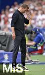 19.06.2024, Fussball UEFA EURO 2024, Vorrunde, 2.Spieltag, Deutschland - Ungarn, in der Stuttgart Arena. Trainer Julian Nagelsmann (Deutschland) nachdenklich

