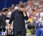 19.06.2024, Fussball UEFA EURO 2024, Vorrunde, 2.Spieltag, Deutschland - Ungarn, in der Stuttgart Arena. Trainer Julian Nagelsmann (Deutschland) nachdenklich

