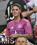 19.06.2024, Fussball UEFA EURO 2024, Vorrunde, 2.Spieltag, Deutschland - Ungarn, in der Stuttgart Arena. Ehefrau Lina Kimmich (Deutschland) die Frau von Joshua Kimmich 

