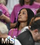 19.06.2024, Fussball UEFA EURO 2024, Vorrunde, 2.Spieltag, Deutschland - Ungarn, in der Stuttgart Arena. Aaliyah Freundin von Florian Wirtz (Deutschland) 

