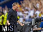 19.06.2024, Fussball UEFA EURO 2024, Vorrunde, 2.Spieltag, Deutschland - Ungarn, in der Stuttgart Arena. Torjubel, Trainer Julian Nagelsmann (Deutschland) schreit seine Freude hinaus.

