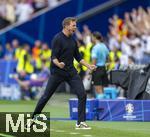 19.06.2024, Fussball UEFA EURO 2024, Vorrunde, 2.Spieltag, Deutschland - Ungarn, in der Stuttgart Arena. Torjubel, Trainer Julian Nagelsmann (Deutschland) schreit seine Freude hinaus.

