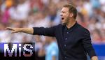 19.06.2024, Fussball UEFA EURO 2024, Vorrunde, 2.Spieltag, Deutschland - Ungarn, in der Stuttgart Arena. Trainer Julian Nagelsmann (Deutschland) in Rage

