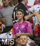 19.06.2024, Fussball UEFA EURO 2024, Vorrunde, 2.Spieltag, Deutschland - Ungarn, in der Stuttgart Arena. Ehefrau Lina Kimmich (Deutschland) die Frau von Joshua Kimmich auf der Tribne.

