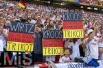 19.06.2024, Fussball UEFA EURO 2024, Vorrunde, 2.Spieltag, Deutschland - Ungarn, in der Stuttgart Arena. Deutsche Fans 

