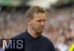 19.06.2024, Fussball UEFA EURO 2024, Vorrunde, 2.Spieltag, Deutschland - Ungarn, in der Stuttgart Arena. Trainer Julian Nagelsmann (Deutschland) nachdenklich.

