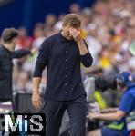 19.06.2024, Fussball UEFA EURO 2024, Vorrunde, 2.Spieltag, Deutschland - Ungarn, in der Stuttgart Arena. Trainer Julian Nagelsmann (Deutschland) nachenklich.

