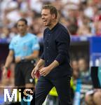 19.06.2024, Fussball UEFA EURO 2024, Vorrunde, 2.Spieltag, Deutschland - Ungarn, in der Stuttgart Arena. Trainer Julian Nagelsmann (Deutschland) brllt

