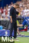 19.06.2024, Fussball UEFA EURO 2024, Vorrunde, 2.Spieltag, Deutschland - Ungarn, in der Stuttgart Arena. Trainer Julian Nagelsmann (Deutschland) nachenklich.

