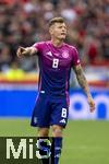 19.06.2024, Fussball UEFA EURO 2024, Vorrunde, 2.Spieltag, Deutschland - Ungarn, in der Stuttgart Arena. Toni Kroos (Deutschland) unzufrieden.

