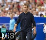 19.06.2024, Fussball UEFA EURO 2024, Vorrunde, 2.Spieltag, Deutschland - Ungarn, in der Stuttgart Arena. Trainer Julian Nagelsmann (Deutschland) unzufrieden.

