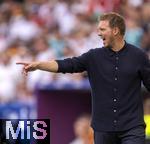 19.06.2024, Fussball UEFA EURO 2024, Vorrunde, 2.Spieltag, Deutschland - Ungarn, in der Stuttgart Arena. Trainer Julian Nagelsmann (Deutschland) gestikuliert ung brllt

