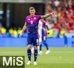 19.06.2024, Fussball UEFA EURO 2024, Vorrunde, 2.Spieltag, Deutschland - Ungarn, in der Stuttgart Arena. Toni Kroos (Deutschland) nachdenklich.

