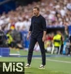 19.06.2024, Fussball UEFA EURO 2024, Vorrunde, 2.Spieltag, Deutschland - Ungarn, in der Stuttgart Arena. Trainer Julian Nagelsmann (Deutschland) ist unzufrieden.

