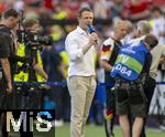 19.06.2024, Fussball UEFA EURO 2024, Vorrunde, 2.Spieltag, Deutschland - Ungarn, in der Stuttgart Arena. ARD-Moderator Alexander Bommes am Mikrofon.
 