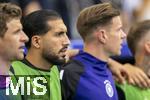 19.06.2024, Fussball UEFA EURO 2024, Vorrunde, 2.Spieltag, Deutschland - Ungarn, in der Stuttgart Arena. Emre Can (Deutschland) singt die Nationalhymne 

