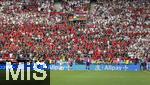 19.06.2024, Fussball UEFA EURO 2024, Vorrunde, 2.Spieltag, Deutschland - Ungarn, in der Stuttgart Arena. Stadionansicht, Werbebande Alipay

