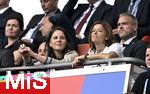 20.06.2024, Fussball UEFA EURO 2024, Vorrunde, Gruppe C, Slowenien - Serbien, in der Fuball Arena Mnchen. Bundesauenministerin Annalena Baerbock (Deutschland) unter den Zuschauern auf der Haupttribne.

