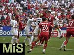 20.06.2024, Fussball UEFA EURO 2024, Vorrunde, Gruppe C, Slowenien - Serbien, in der Fuball Arena Mnchen. Luka Jovic (Serbien) trifft zum 1:1 

