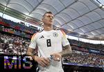 23.06.2024, Fussball UEFA EURO 2024, Vorrunde, 3.Spieltag, Deutschland - Schweiz, in der Frankfurt-Arena in Frankfurt am Main, Toni Kroos (Deutschland) 
