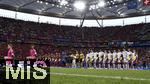 23.06.2024, Fussball UEFA EURO 2024, Vorrunde, 3.Spieltag, Deutschland - Schweiz, in der Frankfurt-Arena in Frankfurt am Main, Die Mannschaft in einer Reihe