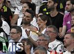 23.06.2024, Fussball UEFA EURO 2024, Vorrunde, 3.Spieltag, Deutschland - Schweiz, in der Frankfurt-Arena in Frankfurt am Main, Lena Wurzenberger (Deutschland) die Freundin von Trainer Julian Nagelsmann (Deutschland) 
