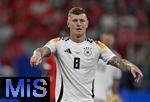 23.06.2024, Fussball UEFA EURO 2024, Vorrunde, 3.Spieltag, Deutschland - Schweiz, in der Frankfurt-Arena in Frankfurt am Main, Toni Kroos (Deutschland) gestikuliert
