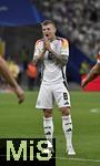 23.06.2024, Fussball UEFA EURO 2024, Vorrunde, 3.Spieltag, Deutschland - Schweiz, in der Frankfurt-Arena in Frankfurt am Main, Toni Kroos (Deutschland) nachdenklich.
