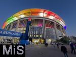 23.06.2024, Fussball UEFA EURO 2024, Vorrunde, 3.Spieltag, Deutschland - Schweiz, in der Frankfurt-Arena in Frankfurt am Main, Auenaufnahme des Stadions 
