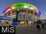 23.06.2024, Fussball UEFA EURO 2024, Vorrunde, 3.Spieltag, Deutschland - Schweiz, in der Frankfurt-Arena in Frankfurt am Main, Auenaufnahme des Stadions 
