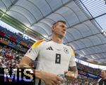 23.06.2024, Fussball UEFA EURO 2024, Vorrunde, 3.Spieltag, Schweiz - Deutschland, in der Frankfurt-Arena in Frankfurt am Main, Toni Kroos (Deutschland) 
