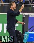 23.06.2024, Fussball UEFA EURO 2024, Vorrunde, 3.Spieltag, Schweiz - Deutschland, in der Frankfurt-Arena in Frankfurt am Main, Trainer Julian Nagelsmann (Deutschland) gibt wtend Anweisungen an der Seitenlinie.
