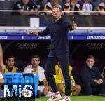 23.06.2024, Fussball UEFA EURO 2024, Vorrunde, 3.Spieltag, Schweiz - Deutschland, in der Frankfurt-Arena in Frankfurt am Main, Trainer Julian Nagelsmann (Deutschland) gibt wtend Anweisungen an der Seitenlinie.
