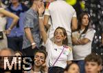 23.06.2024, Fussball UEFA EURO 2024, Vorrunde, 3.Spieltag, Schweiz - Deutschland, in der Frankfurt-Arena in Frankfurt am Main, Lena Wurzenberger (Deutschland) die Freundin von Trainer Julian Nagelsmann (Deutschland) 
