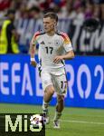 23.06.2024, Fussball UEFA EURO 2024, Vorrunde, 3.Spieltag, Schweiz - Deutschland, in der Frankfurt-Arena in Frankfurt am Main, Florian Wirtz (Deutschland) am Ball 
