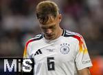 23.06.2024, Fussball UEFA EURO 2024, Vorrunde, 3.Spieltag, Schweiz - Deutschland, in der Frankfurt-Arena in Frankfurt am Main, Josua Kimmich (Deutschland) nachdenklich 
