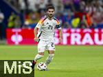 23.06.2024, Fussball UEFA EURO 2024, Vorrunde, 3.Spieltag, Schweiz - Deutschland, in der Frankfurt-Arena in Frankfurt am Main, Ilkay Gndogan (Deutschland) am Ball 
