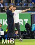 23.06.2024, Fussball UEFA EURO 2024, Vorrunde, 3.Spieltag, Schweiz - Deutschland, in der Frankfurt-Arena in Frankfurt am Main, v.li: Trainer Julian Nagelsmann (Deutschland) und Co-Trainer Benjamin Glck (Deutschland) 
