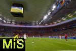 23.06.2024, Fussball UEFA EURO 2024, Vorrunde, 3.Spieltag, Schweiz - Deutschland, in der Frankfurt-Arena in Frankfurt am Main, Das Stadiondach bleibt geschlossen auch whrend des Spieles.
